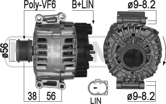 ERA 209321 - Alternatore www.autoricambi360.it