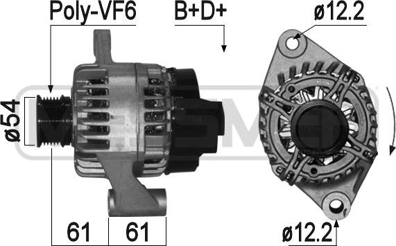 ERA 209323 - Alternatore www.autoricambi360.it