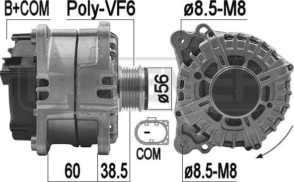 ERA 209201 - Alternatore www.autoricambi360.it