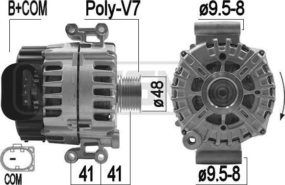 ERA 209208 - Alternatore www.autoricambi360.it