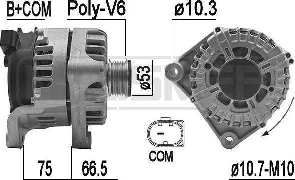 ERA 209211 - Alternatore www.autoricambi360.it