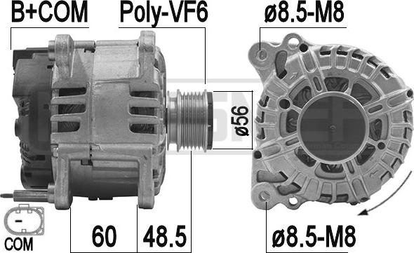 ERA 209288 - Alternatore www.autoricambi360.it