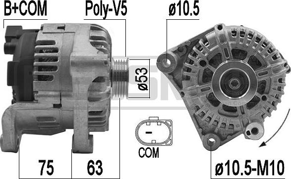 ERA 209233 - Alternatore www.autoricambi360.it