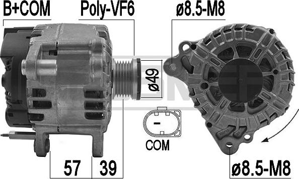 ERA 209226 - Alternatore www.autoricambi360.it