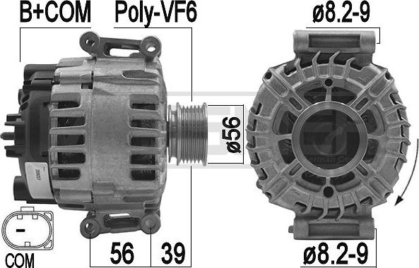 ERA 209227 - Alternatore www.autoricambi360.it