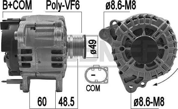 ERA 209270 - Alternatore www.autoricambi360.it
