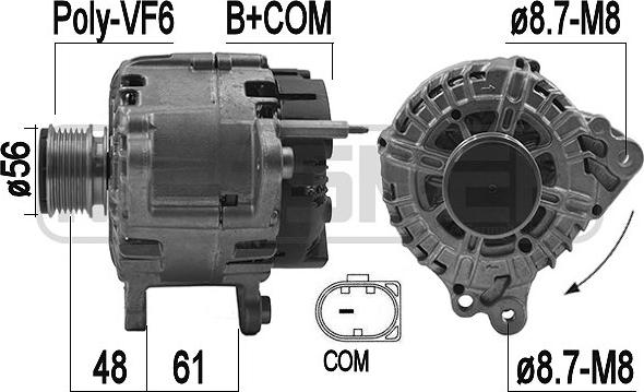 ERA 209271 - Alternatore www.autoricambi360.it