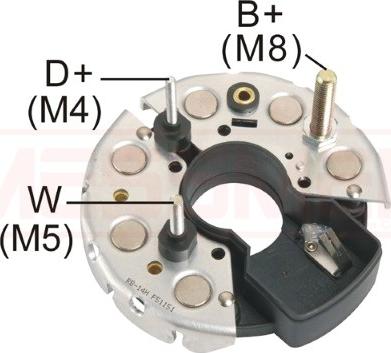 ERA 215323 - Raddrizzatore, Alternatore www.autoricambi360.it