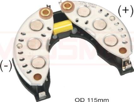 ERA 215747 - Raddrizzatore, Alternatore www.autoricambi360.it