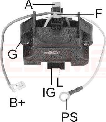 ERA 215729 - Regolatore alternatore www.autoricambi360.it