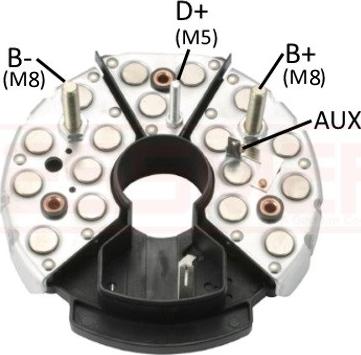 ERA 216021 - Raddrizzatore, Alternatore www.autoricambi360.it