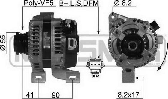 ERA 210403 - Alternatore www.autoricambi360.it