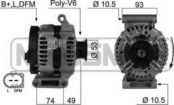 ERA 210419 - Alternatore www.autoricambi360.it