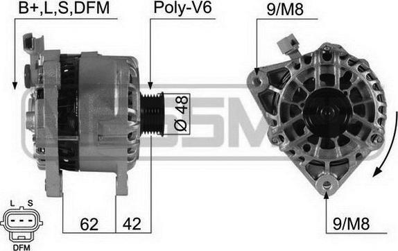 ERA 210413 - Alternatore www.autoricambi360.it