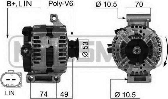 ERA 210429 - Alternatore www.autoricambi360.it