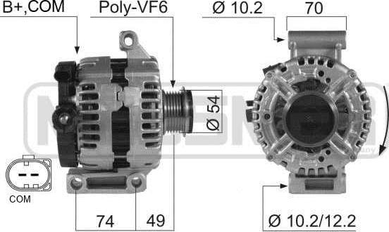 ERA 210428 - Alternatore www.autoricambi360.it
