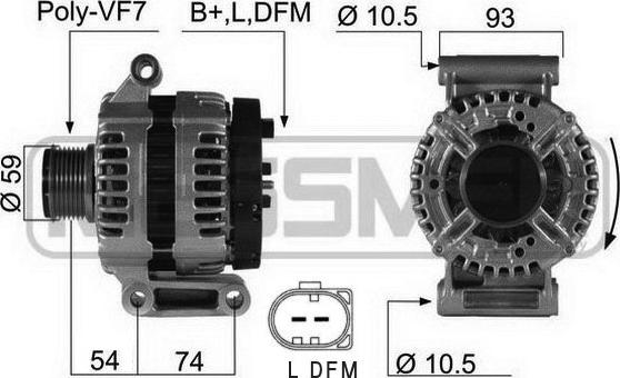 ERA 210422 - Alternatore www.autoricambi360.it