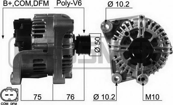 ERA 210474 - Alternatore www.autoricambi360.it