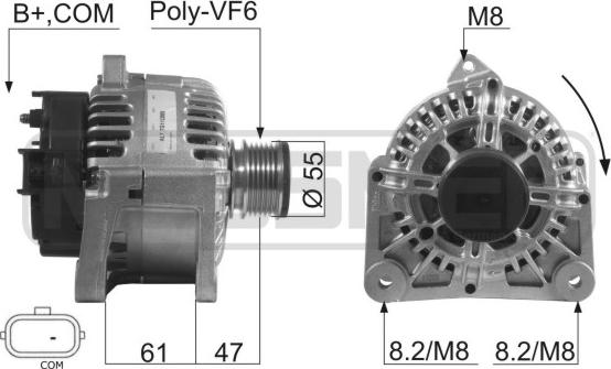 ERA 210477 - Alternatore www.autoricambi360.it