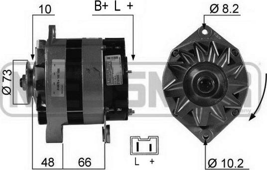 ERA 210565R - Alternatore www.autoricambi360.it