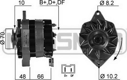 ERA 210562R - Alternatore www.autoricambi360.it
