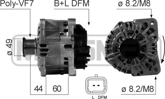 ERA 210509 - Alternatore www.autoricambi360.it