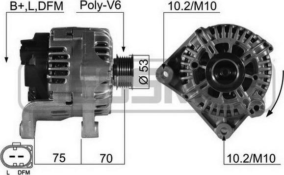 ERA 210506 - Alternatore www.autoricambi360.it