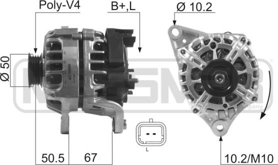 ERA 210516 - Alternatore www.autoricambi360.it