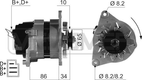 ERA 210588 - Alternatore www.autoricambi360.it