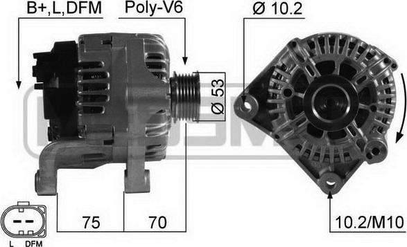 ERA 210530 - Alternatore www.autoricambi360.it