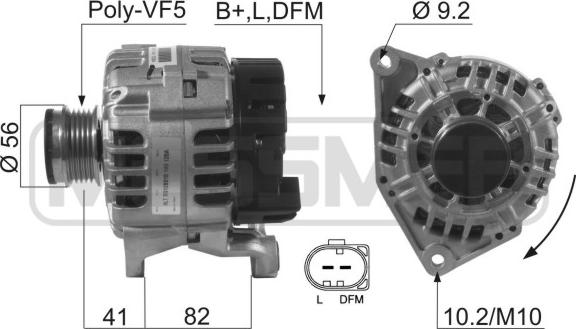ERA 210524 - Alternatore www.autoricambi360.it