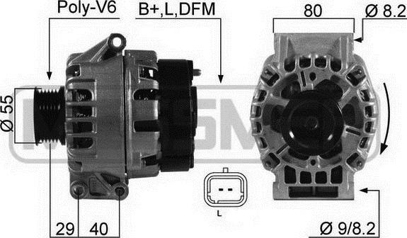 ERA 210523 - Alternatore www.autoricambi360.it