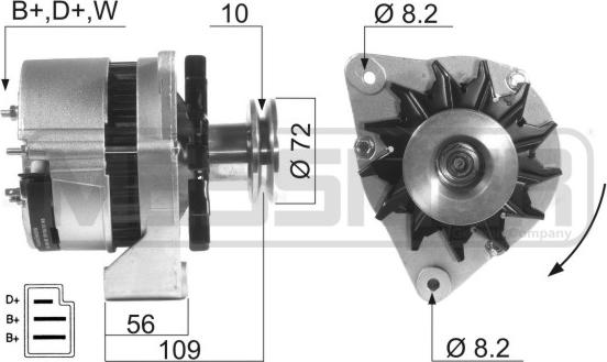 ERA 210574A - Alternatore www.autoricambi360.it