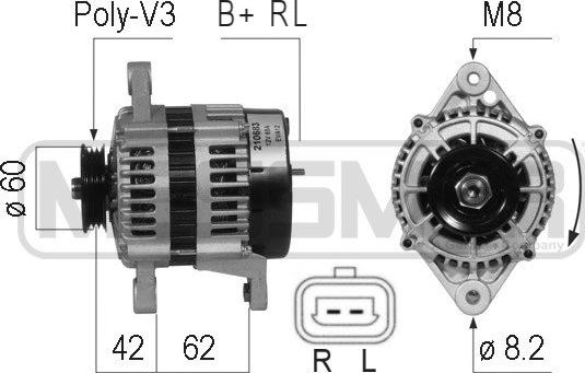 ERA 210683 - Alternatore www.autoricambi360.it