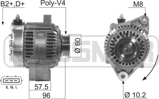 ERA 210629A - Alternatore www.autoricambi360.it