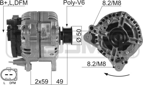 ERA 210045 - Alternatore www.autoricambi360.it