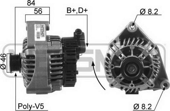ERA 210040A - Alternatore www.autoricambi360.it