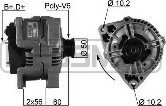 ERA 210041R - Alternatore www.autoricambi360.it