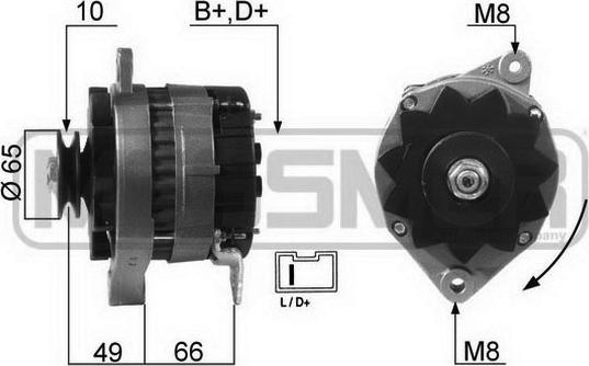 ERA 210058R - Alternatore www.autoricambi360.it