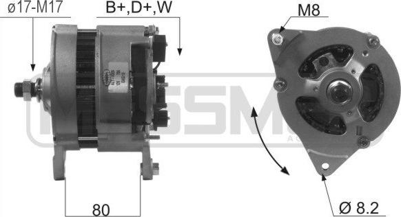 ERA 210002A - Alternatore www.autoricambi360.it