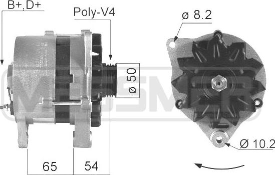 ERA 210017A - Alternatore www.autoricambi360.it
