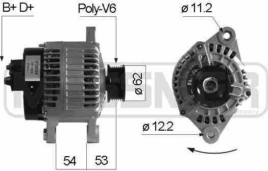 ERA 210035A - Alternatore www.autoricambi360.it