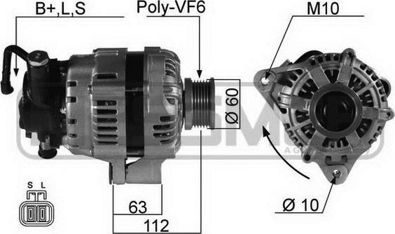 ERA 210024 - Alternatore www.autoricambi360.it