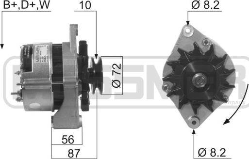 ERA 210074A - Alternatore www.autoricambi360.it
