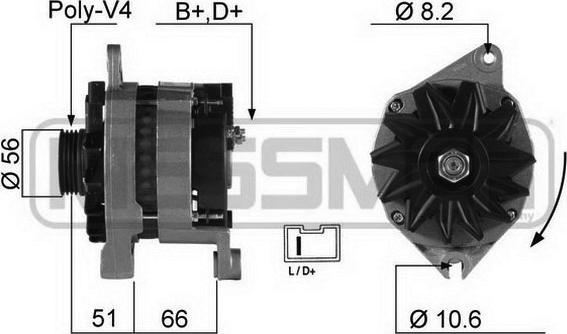 ERA 210073A - Alternatore www.autoricambi360.it