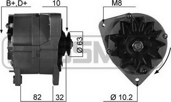ERA 210150R - Alternatore www.autoricambi360.it