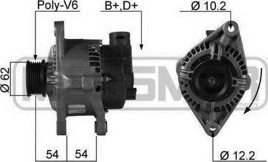 ERA 210153A - Alternatore www.autoricambi360.it