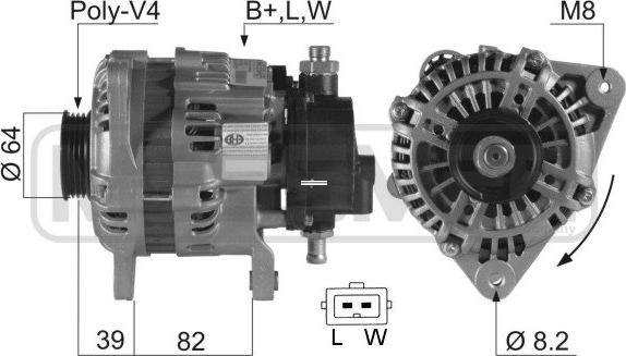 ERA 210189A - Alternatore www.autoricambi360.it