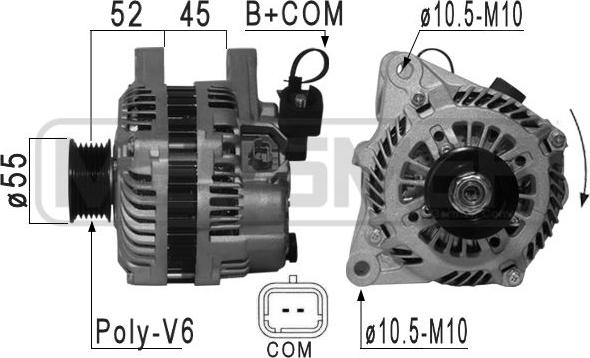 ERA 210864 - Alternatore www.autoricambi360.it