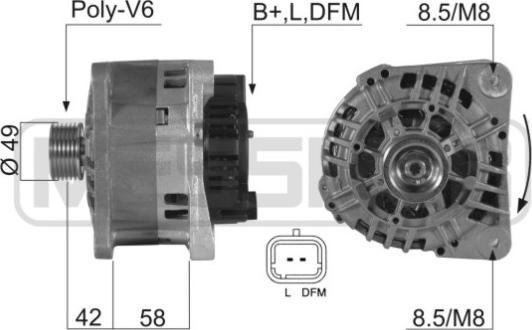 ERA 210390 - Alternatore www.autoricambi360.it